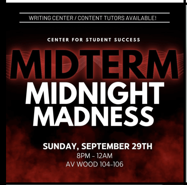 Making midterms less stressful: Midnight Midterm Madness